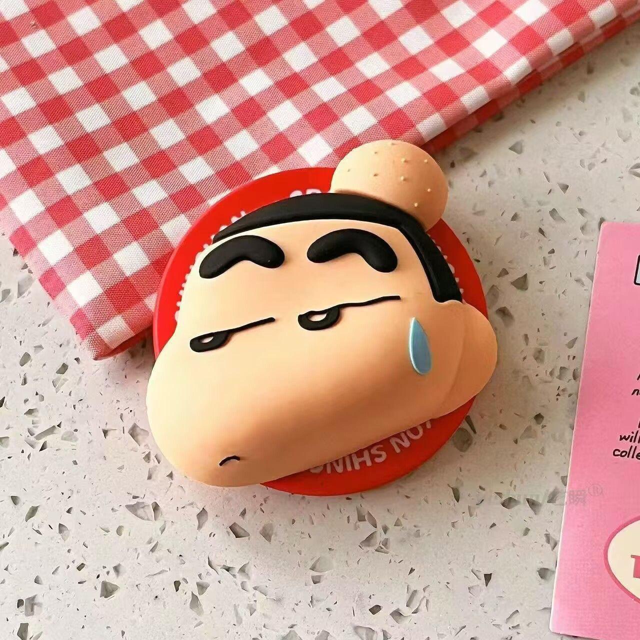 

Adah Cartoon Phone Holder: Cute Shin-chan Universal Desktop Stand for Boys & Girls