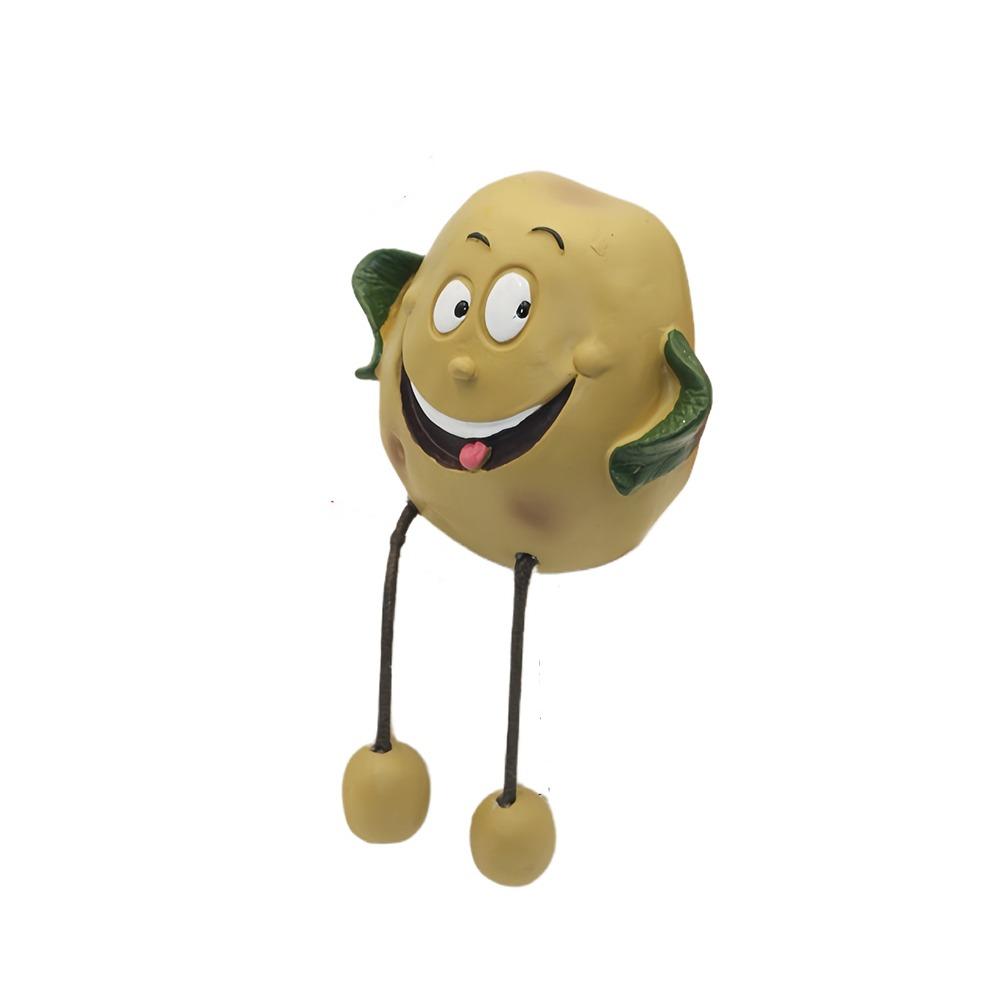 

Мультяшная фигурка фрукта овоща Авокадо Статуэтка овоща Подарок для дома офиса улицы Style 3