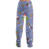 Women  Winter Print Pants Full Length Long Trousers Sports Pants