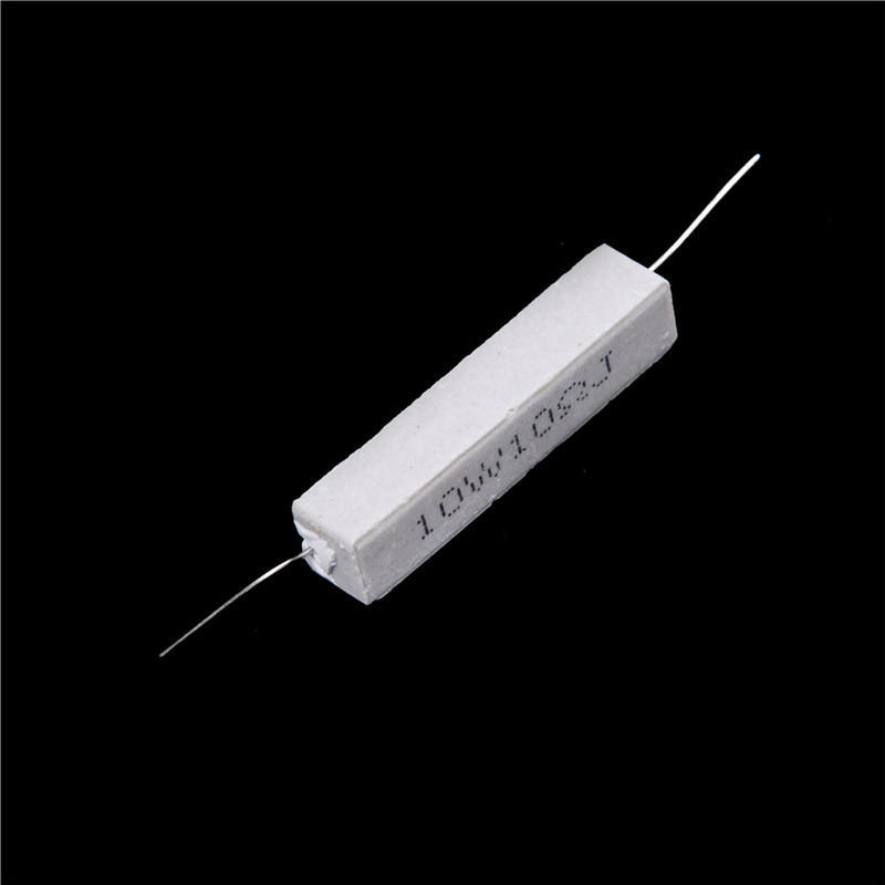 10Pcs 10W 10 Ohm 10R Resistance Ceramic Cement Resistor 5% Diy Kit
