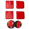 4Pcs Caulking Tools 3-in-1 Silicone Caulking Tools Set Glass Glue Angle Scraper,Caulk Remover Scratching Board Red Multifunction