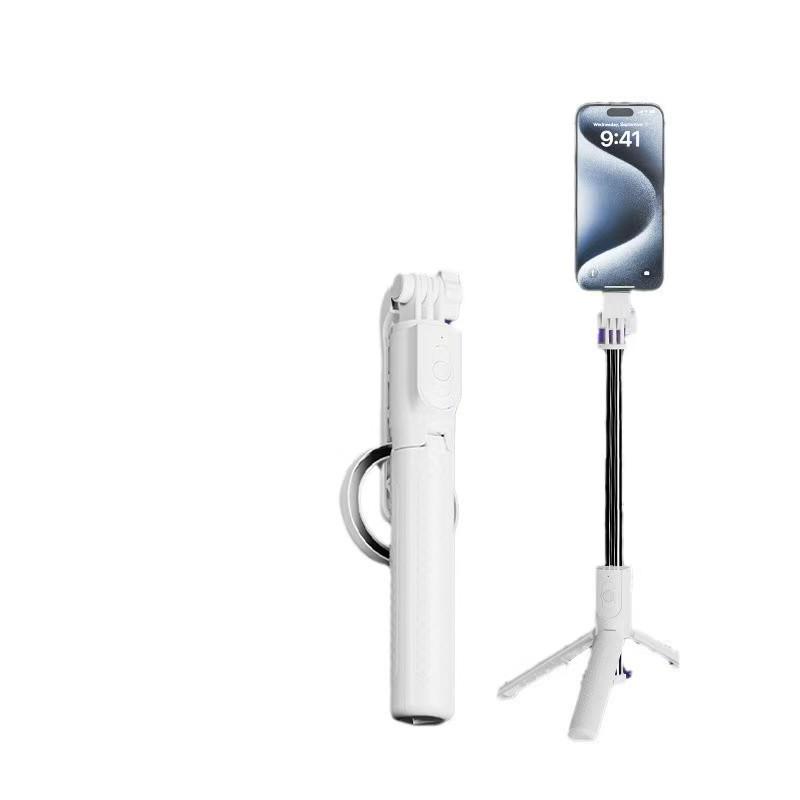New Portable Magnetic Selfie Stick with 360° Rotating Phone Holder & Extendable Tripod