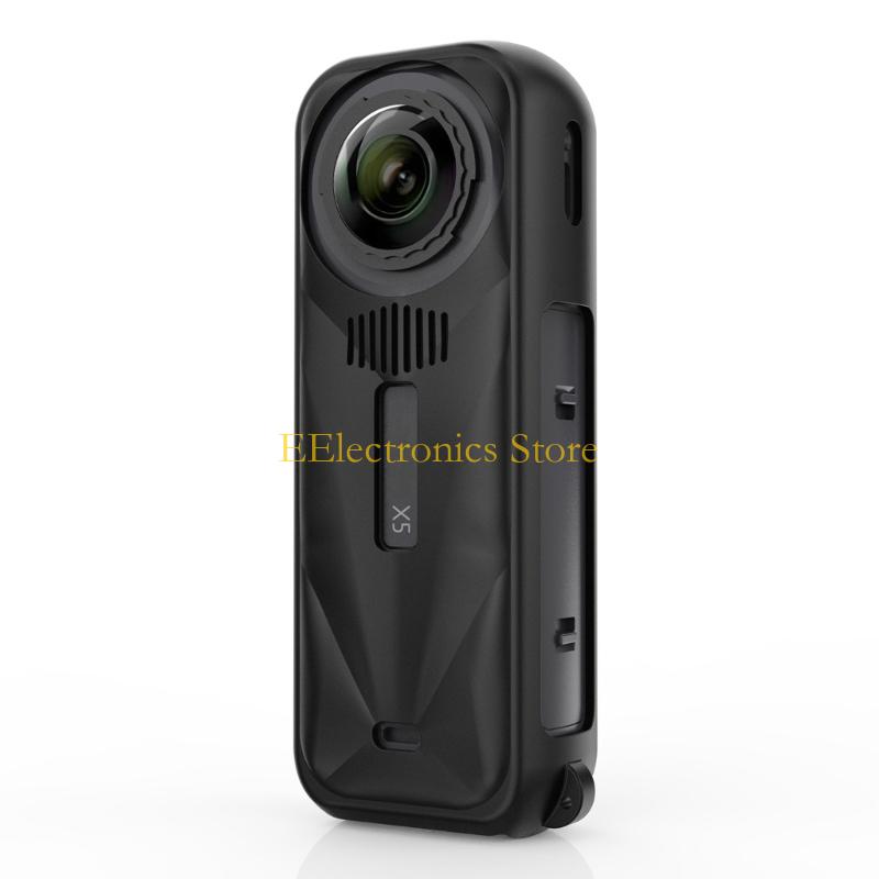 

B03C Full Coverage for X5 Camera Protective Shell Shocks Absorbing Silicone Secure Snap On Fit China Mainland