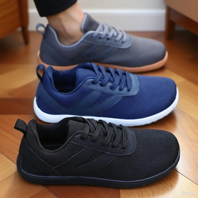 Men's Barefoot Shoes Fashion Casual Sneakers Light Comfort Sports Running Shoes for Men Breathable Mesh Shoes Zapatillas Hombre