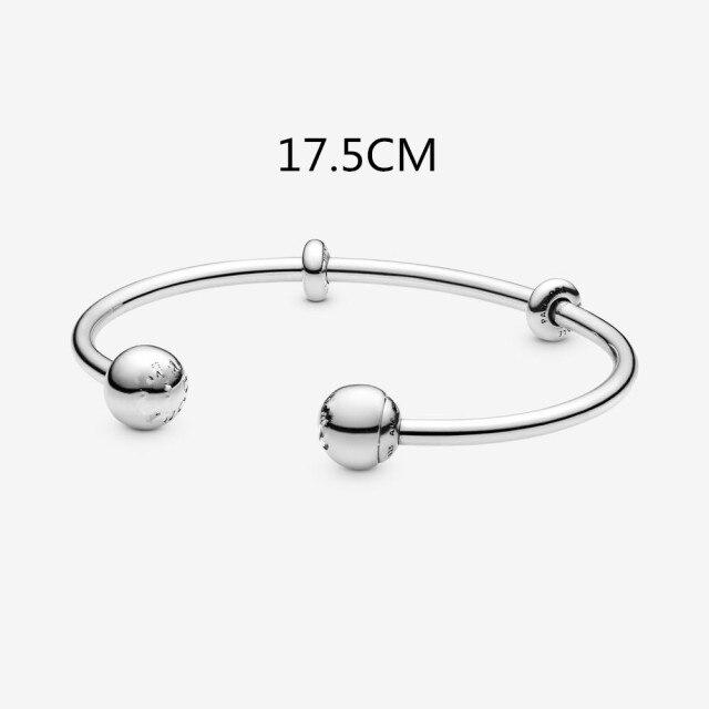 

Ювелирные изделия Женский подарок 925 стерлингового серебра браслет подходит оригинальный мода DIY Pulsera Plata аксессуары дизайнерские браслеты бусины