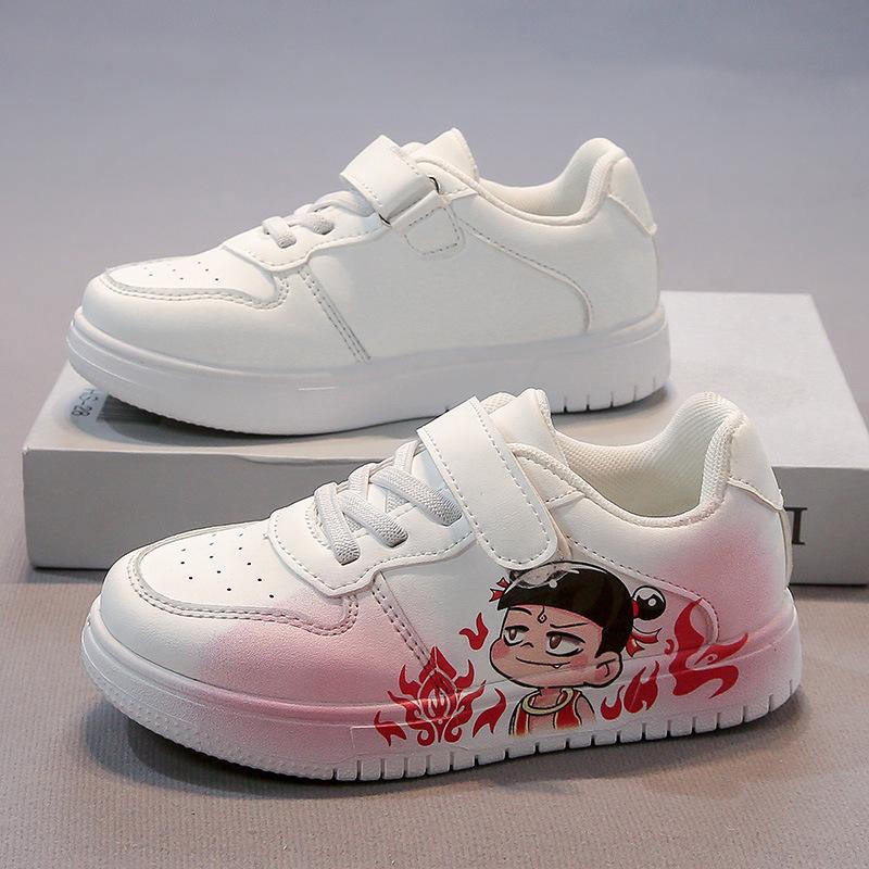 

Детские низкие кроссовки, на мягкой подошве, дышащие и водонепроницаемые, спортивная обувь для мальчиков, осенний стиль, повседневная обувь для девочек-студенток 37 красный