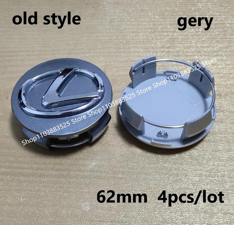 4pcs 62mm Car Wheel Hub Center Caps for Lexus RX300 NX300 CT LS LC RZ IS NX IS350 ES300 GS350 CT200h GX460 LX570 UX260 F Hubcap ADT1