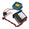 Batterieadapter Motor Drehzahlregler Kit DC PWM Bürsten Elektromotor Steuerschalter und Batterie