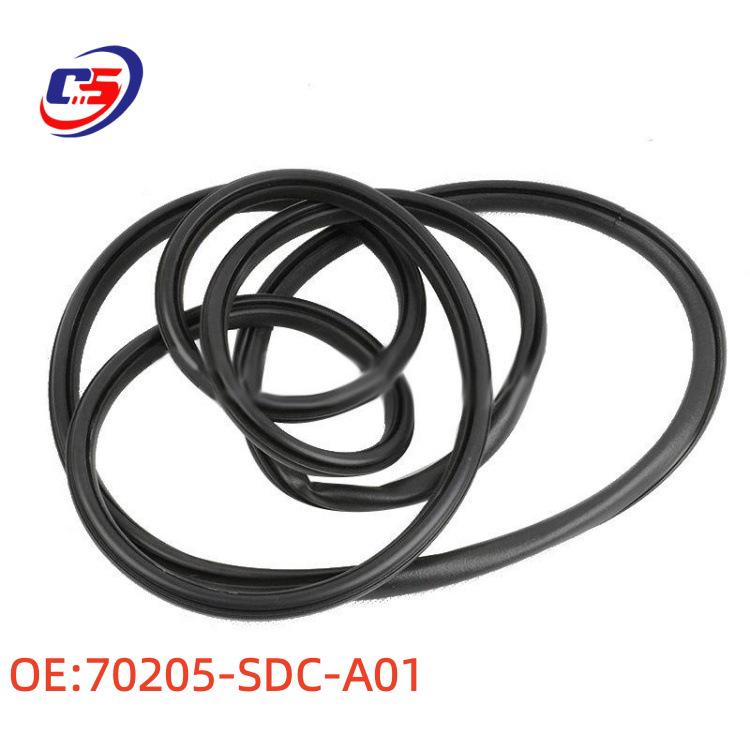 70205-SDC-A01 fits the sunroof glass seal of the 2005-2007 Honda Accord. Sunroof Glass Seal