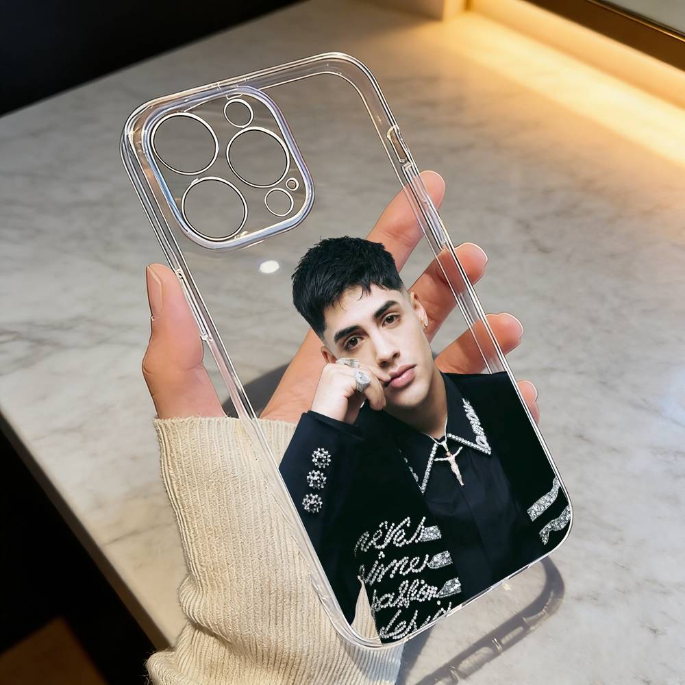 S-Sänger Cris MJ Handyhülle Für iPhone 17 16 15 14 13 12 11 Mini Pro Max Plus Transparente Hülle