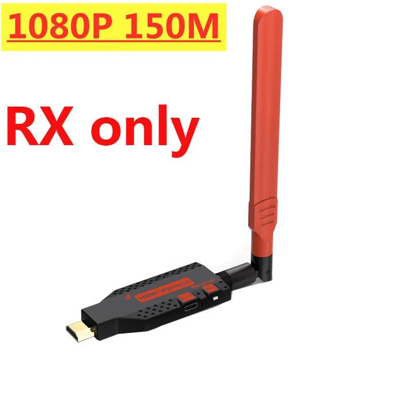 5.8G 1080P 150M Wireless HDMI-Compatible Video Audio Transmitter Receiver Extender Adapter Dongle For TV Monitor Projector PC