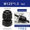 Nylon Waterproof Cable Connector Gland, M/PG Type, Flame Retardant, Sealed Threaded