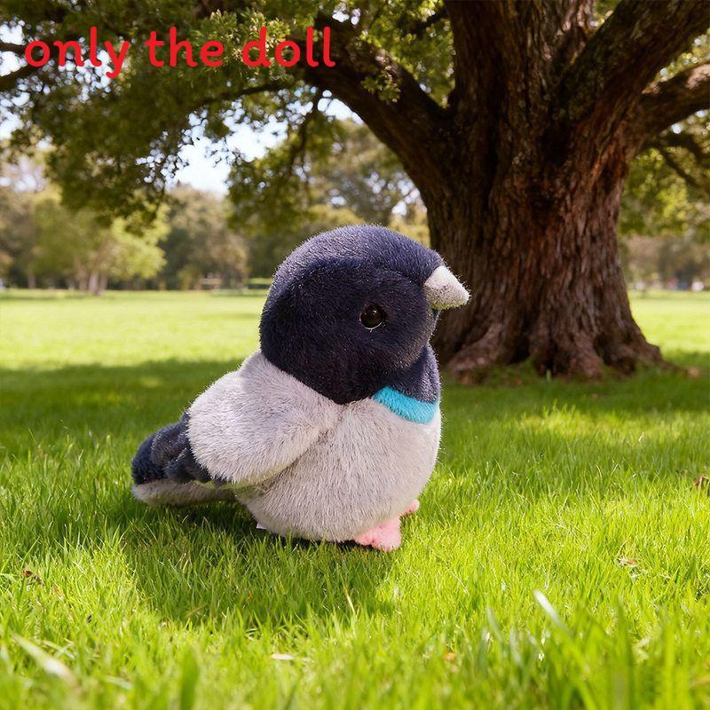 Pigeon And Sparrow Plush Toy With Sound For Kids Birthday Gift
