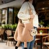 Cat Bag Cute Style Cat Out Bag Portable Cat Backpack Autumn and Winter Travel Warm Shoulder Bag Dog Pet Bag