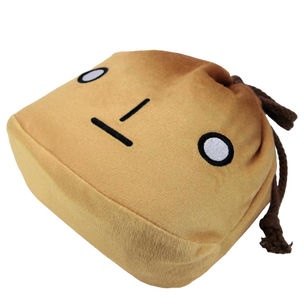 Plush face drawstring bag - Kogepan