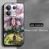 Monster Hunter Game Logo Design Phone Case For Redmi Note 14 13 12 11 Pro Plus S 5G 14C A3 Soft Black Phone Cover