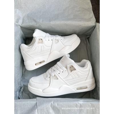Air Cushion Shoes Men's 2 Summer New Casual White Shoes Thick Sole Heightening Men's White Shoes Trend