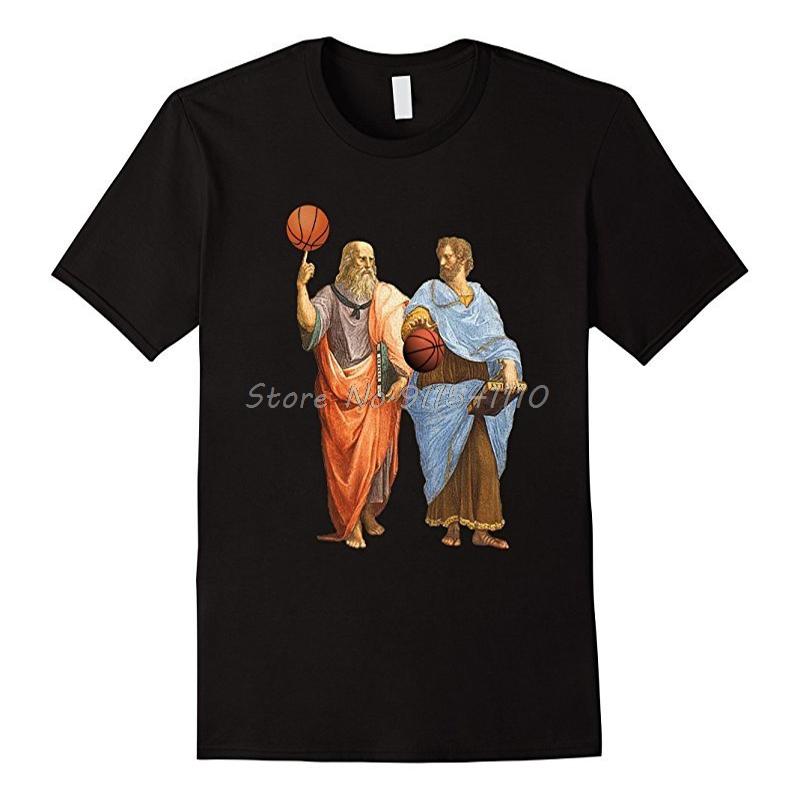 Ancient Philosophers Basketball T-shirt XXL