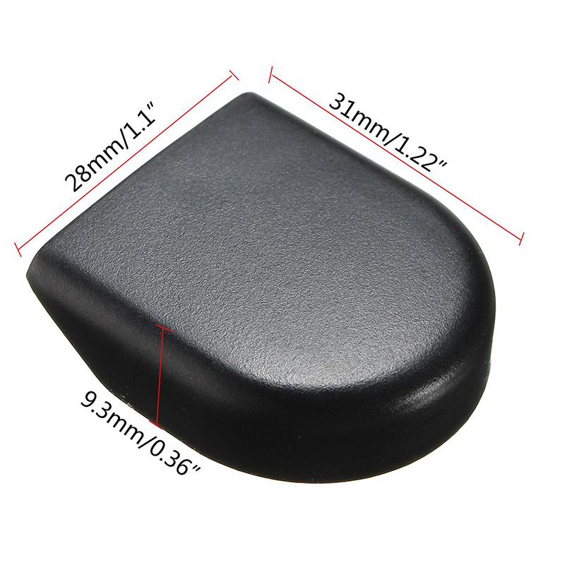 Car Wiper Arm Cap Black Replacement Wiper Arm Head Cover Cap For Toyota Yaris Corolla Verso Auris Car Accessories 1 Pcs