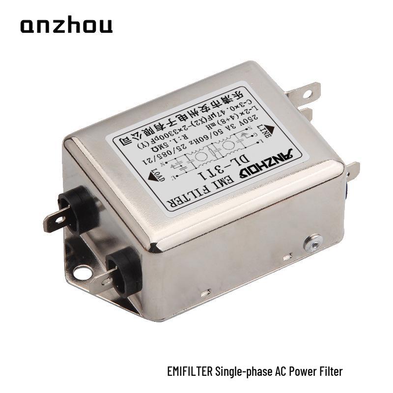 Single-phase Two-stage EMI Power Filter: DL-10T1, DL-2T1, DL-3T1, DL-6T1