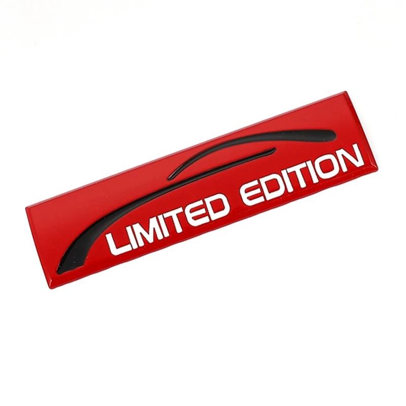 Car Styling 3D Metal Limited Edition Emblem Badge Stickers Decals Auto Truck Motorcycle Car Accessories Automobiles