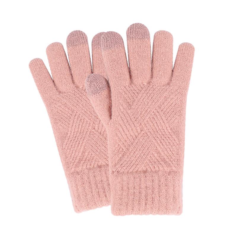 REACH STAR Adult Winter Touchscreen Knitted Gloves