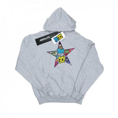 Boys Teen Titans Go Star Logo Hoodie