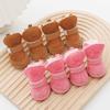 Dog Shoes Pet Teddy Puppy Puppy Winter Lamb Wool Thermal Shoes Dog Non-slip Snow Boots