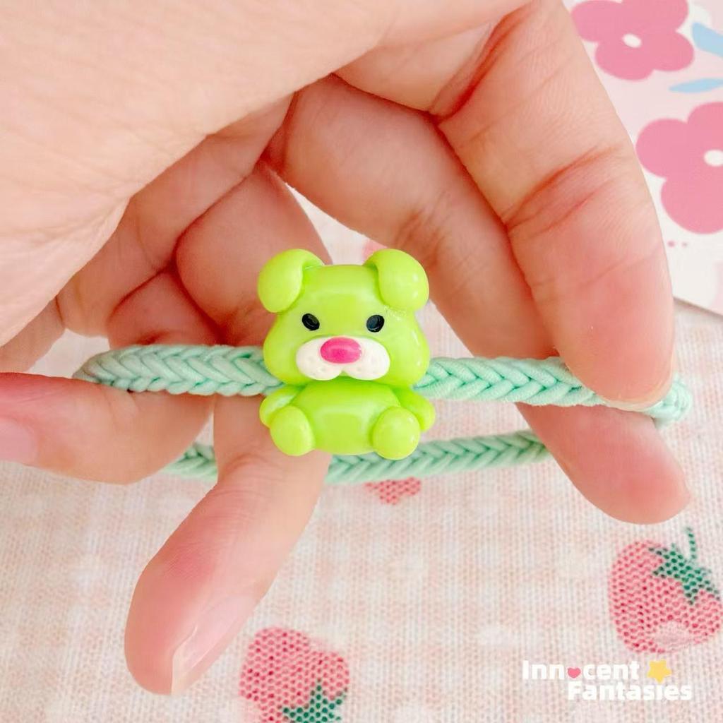 Cartoon Resin Animal Hair Tie - Cute & Versatile Accessory for Girls & Best Friends