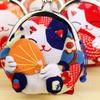 [K.L.Y] Maneki-neko (Lucky Cat) Clasp Purse, 3.3 inches, Handcrafted by an Artisan, Women's Fashion Wallet, Mini Wallet, Cute Women's Wallet (Coin