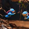 Chubby Scuba Diver Aquarium Ornament Sinking & Floating Miniature Decor for Fish Tanks Funny Underwater Scene Prop