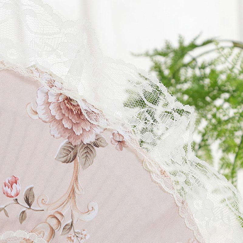 1PC Children Lace Fan Dust Cover Fan Cover Dustproof Mesh Net Safety Protection Net Bag Accessories