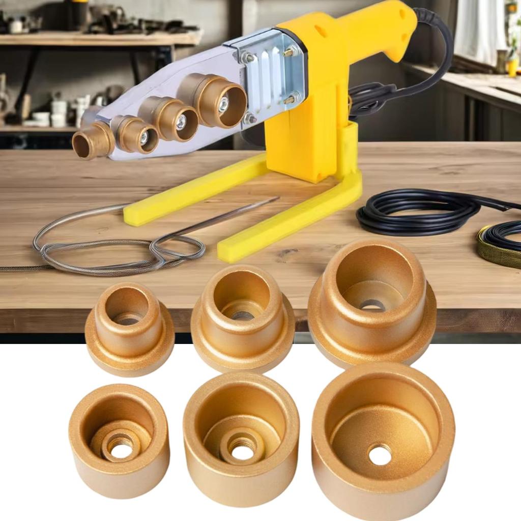 Hot Melt Welding Machine Water Pipe Heating Container Non-stick Die Head 20-32mm Anti-corrosion PPR Metal Welding Tips