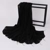 New Handmade Pearl Chiffon Scarf With Copper Tube For Women