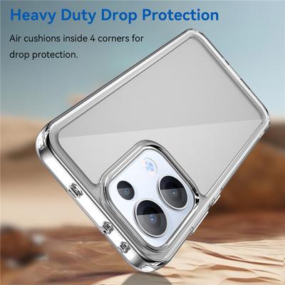 For OPPO Reno13 Case OPPO Reno13 Pro 5G Cover TPU Border Acrylic Backplane Bumper Protective Phone Cases On Reno 13 Pro Funda