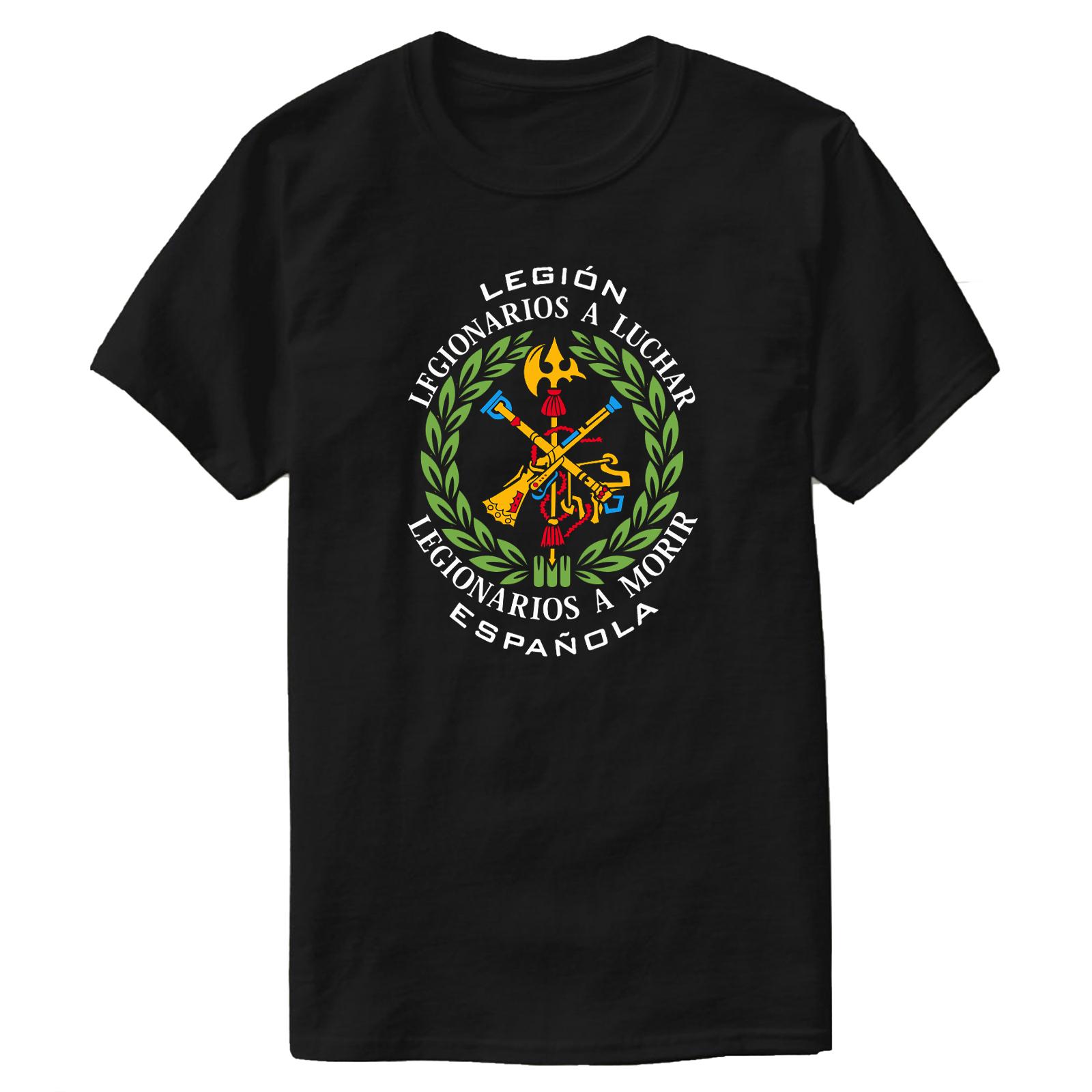 Spanish Legion TShirt 100 Cotton ONeck Short Sleeve Summer Casual Mens Tshirt Streetwear S