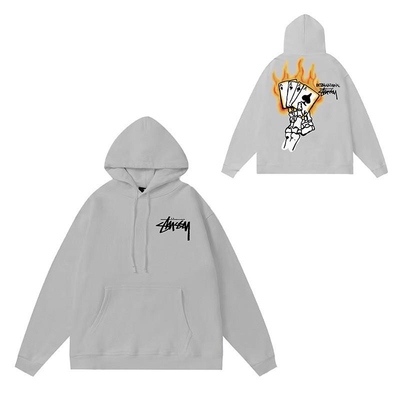 Mens Oversized Hooded Sweatshirt With Letter Print Heavyweight Cotton Winter Streetwear Style