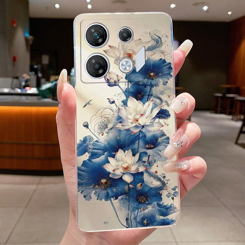 Casing For infinix GT 10 Pro Luxury Dragon Cute Cool Boys Girls Transparent Phone Case Back Cover infinix GT10 Pro GT10Pro Shell