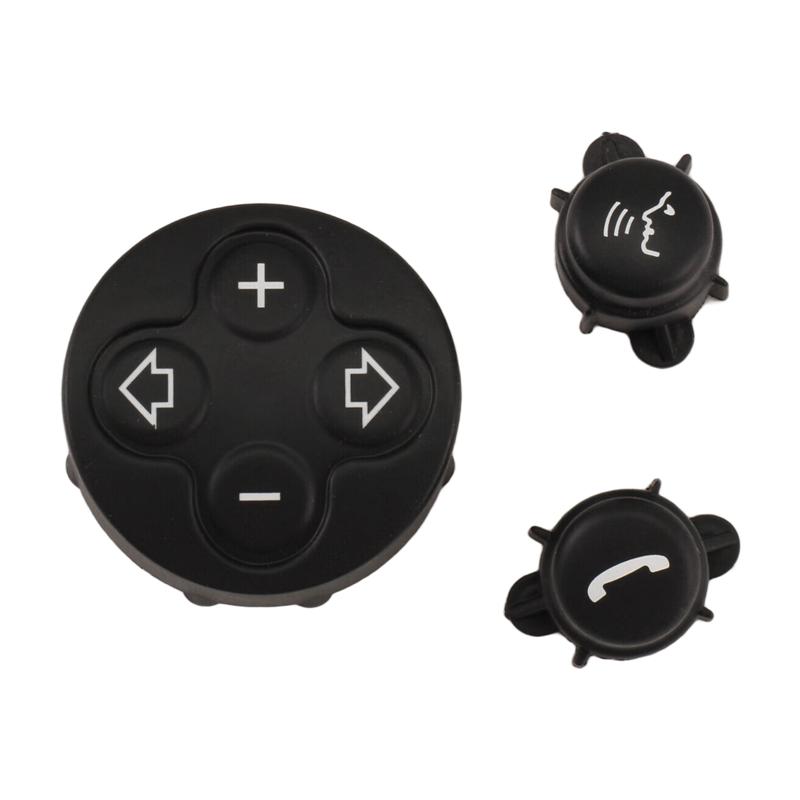 NEW-For MINI Cooper R55 R56 R57 R58 R59 R60 Compatible Steering Wheel Switch Button Cover Multifunction Volume Control