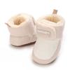 Baby Boys -Lined Thick Warm Cotton Winter Boots for Infant 0-12 Months Old