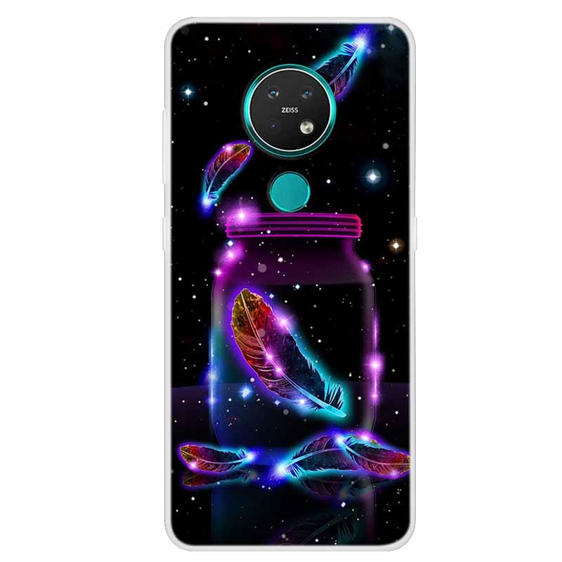 Per Custodia Nokia 7.2 Nokia 6.2 Lusso Silicone TPU Morbida Cover Posteriore Custodia Telefono Per Nokia 7.2 Funda TA-1193 TA-1178 Cartone Animato Coque