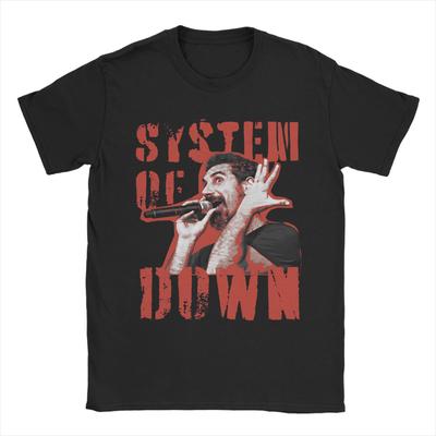 SYSTEMS OF A DOWN toxicity rocková kapela Doplňky Pánské Dámské Trička Bavlněné Tričko Grafický Potisk Tričko Oblečení