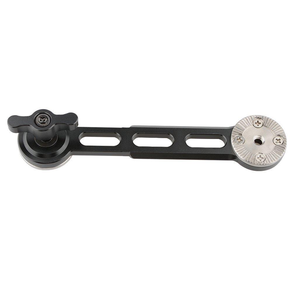 CAMVATE Camera Extension Arm Rosette Extension Hand Grip Extension Arm with Adjustable Compatible with Cameras Wing Adapter, Angle,