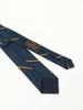 [BEAMS PLUS] Silk Wide Regimental Tie for Men, BLUE FREE 38440015107