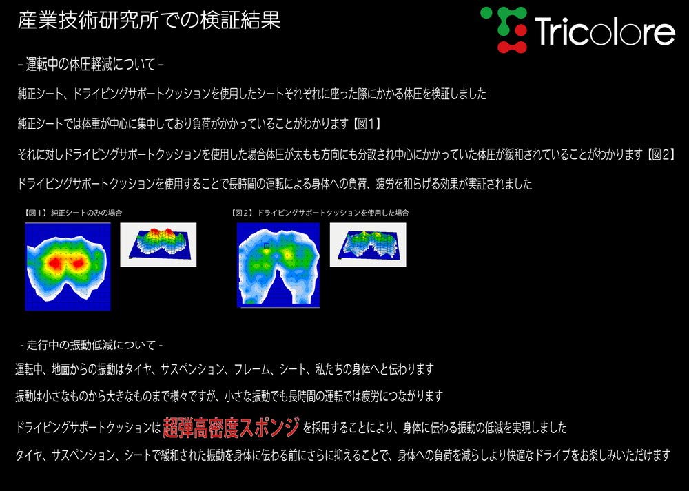 Tricolore Driving Support General 1 Front Driver Passenger Pressure Future Phoenix Cushion, Purpose, Mesh, Front, Seat, Seat, Seat, Seat, Dispersion,