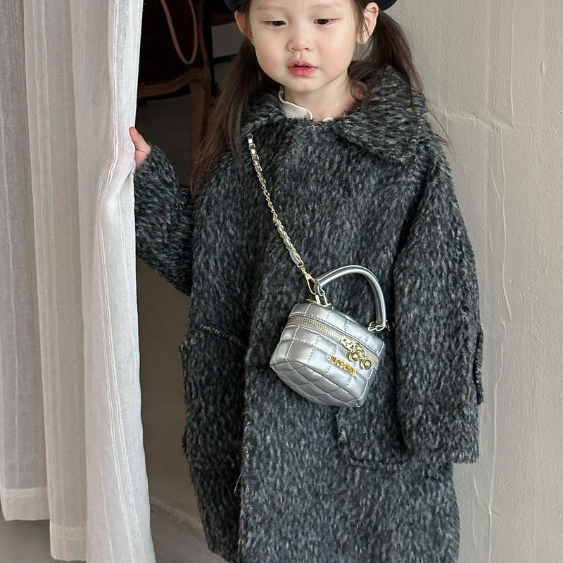 Stylish Children's Handbag With Simple Solid Color Design For Boys And Girls