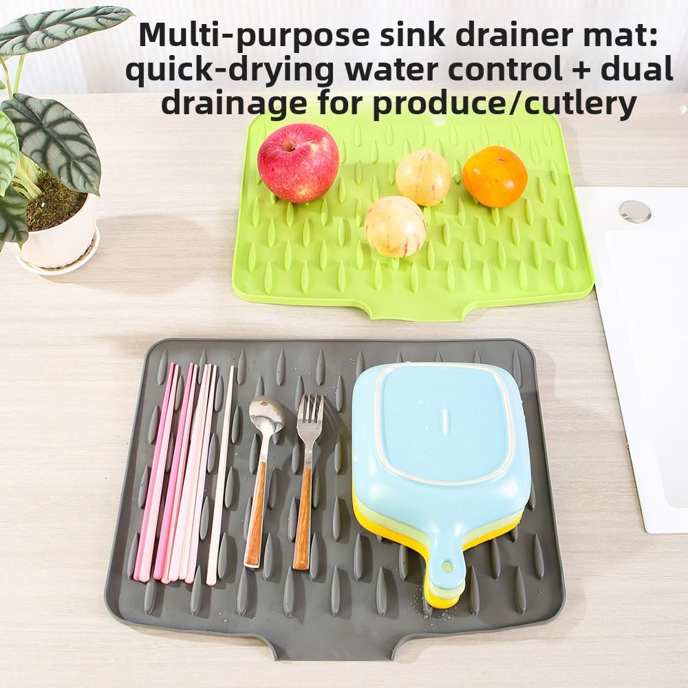 Tableware Kitchen Drain Mat Insulation Mat Household Countertop Coaster Drying Mat