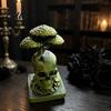 Vintage Style Room Ornament 3D Printed Tree of Life Skull Figurine  Gothic Desktop for Decor Home Office Decor  Creative Artistic Skeleton Statue