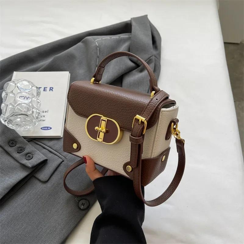 Portable Small Square Bags for Women Casual Flap Bags Travel Bags Lightweight Bags Women's Shoulder Crossbody Bag