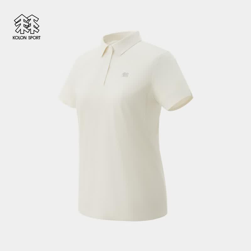 KOLON SPORT Women's UPF 40+ Quick-Dry Polo T-Shirt